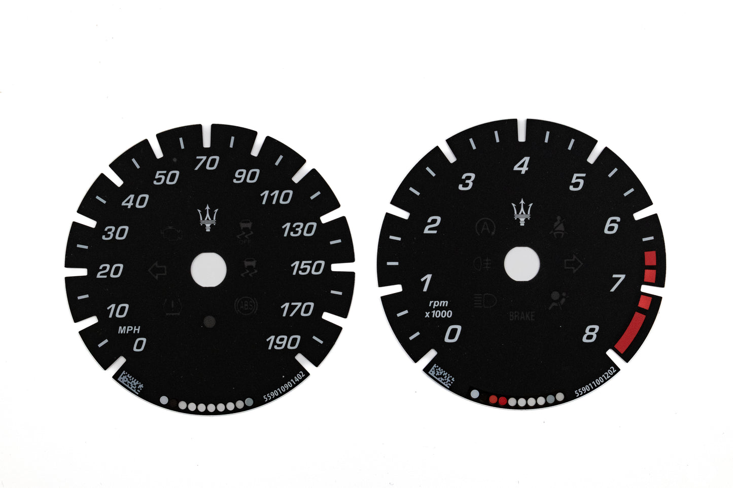 Maserati Levante - Speedometer Dials Gauges