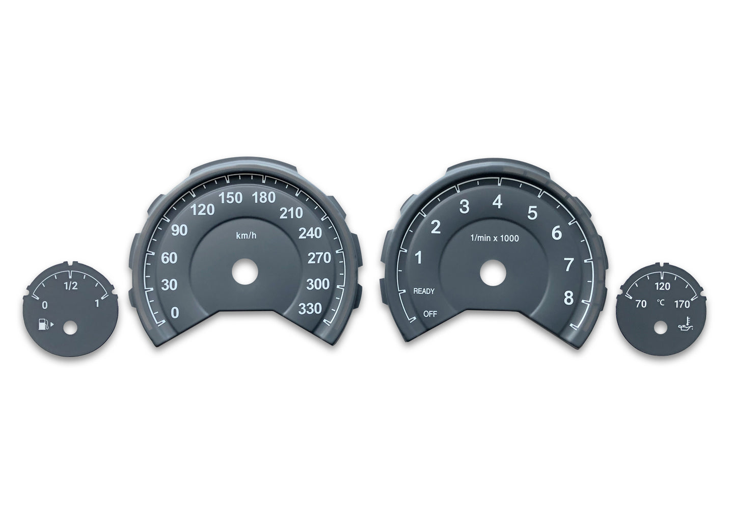 BMW 3D M3/M4 F80, F82, F83 - Speedometer Dials Gauges