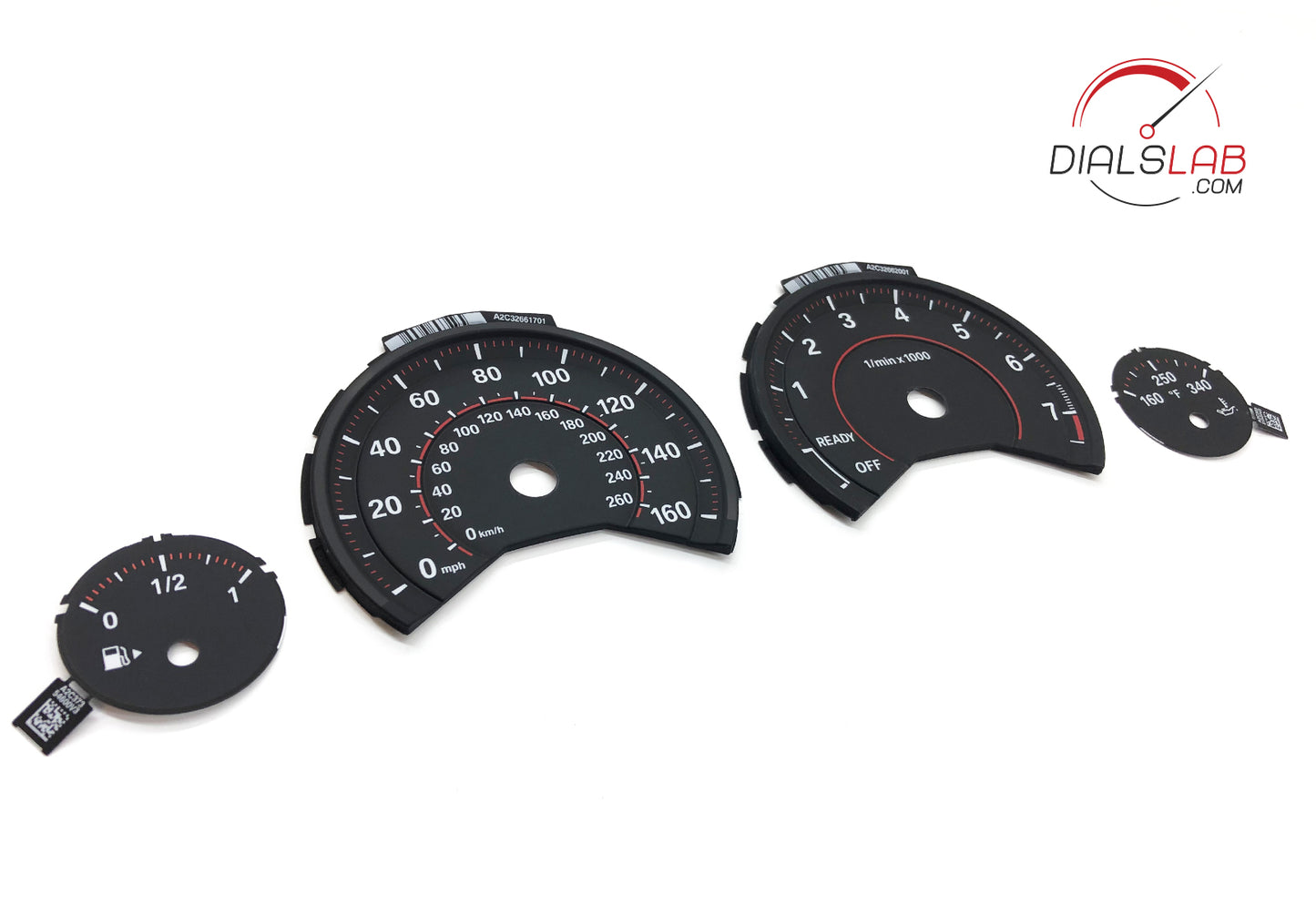BMW 3D Sport F30 F31 F32 F33 F34 F36 - Speedometer Dials Gauges