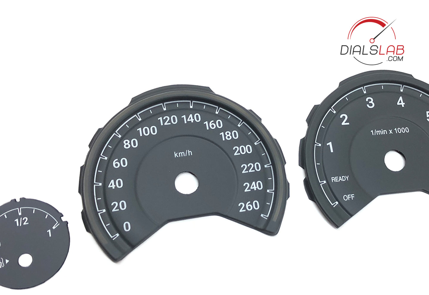 BMW 3D M-Style F30 F31 F32 F33 F34 F36 - Speedometer Dials Gauges