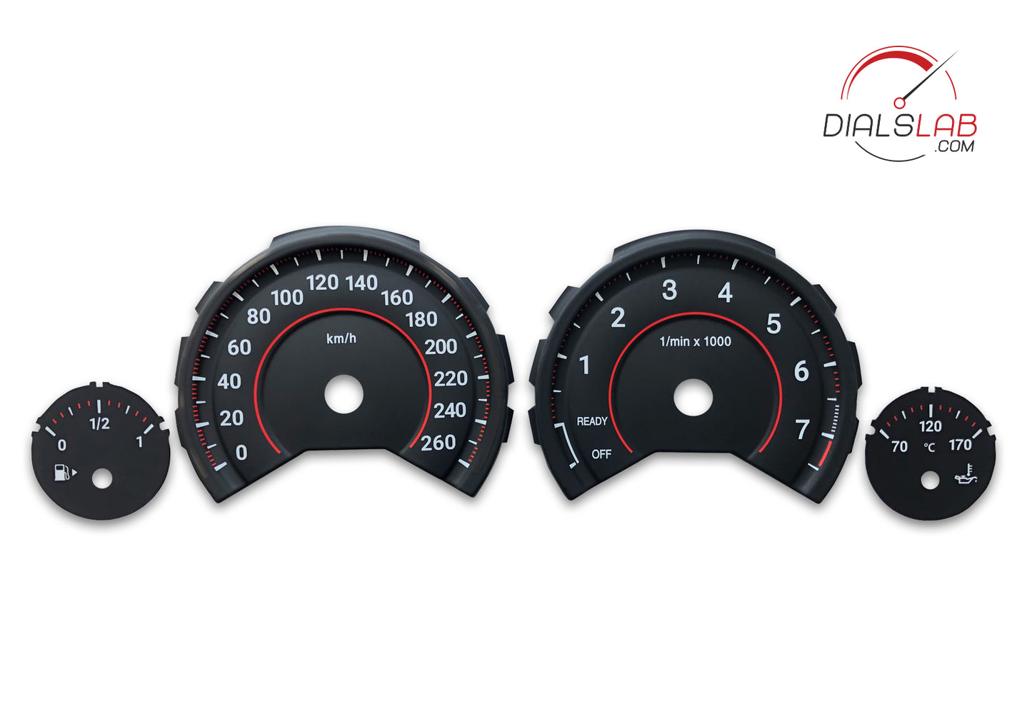 BMW 3D Sport F30 F31 F32 F33 F34 F36 - Speedometer Dials Gauges