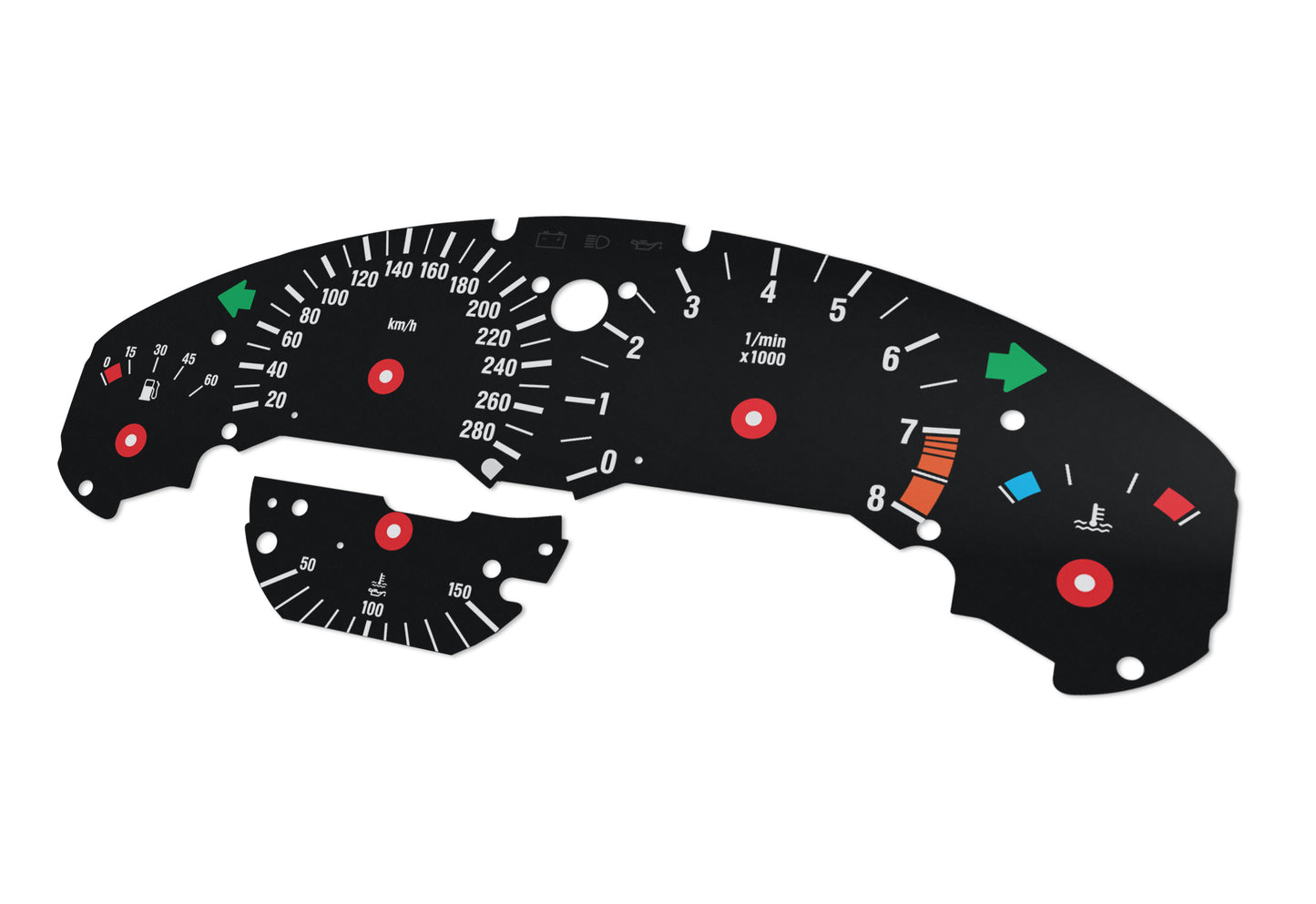 BMW M3 E36 - Speedometer Dials Gauges