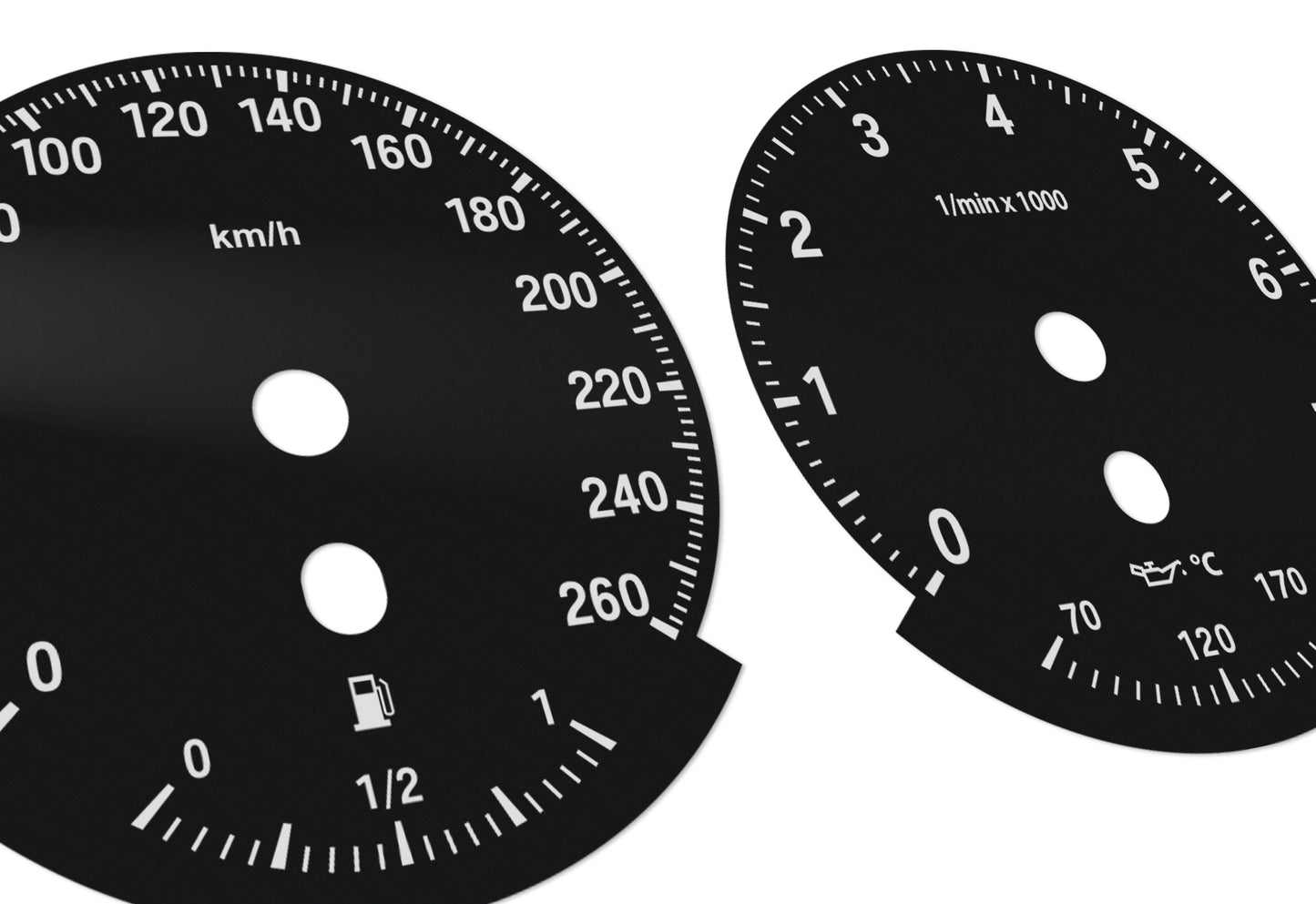 BMW X6 E71 - Speedometer Dials Gauges