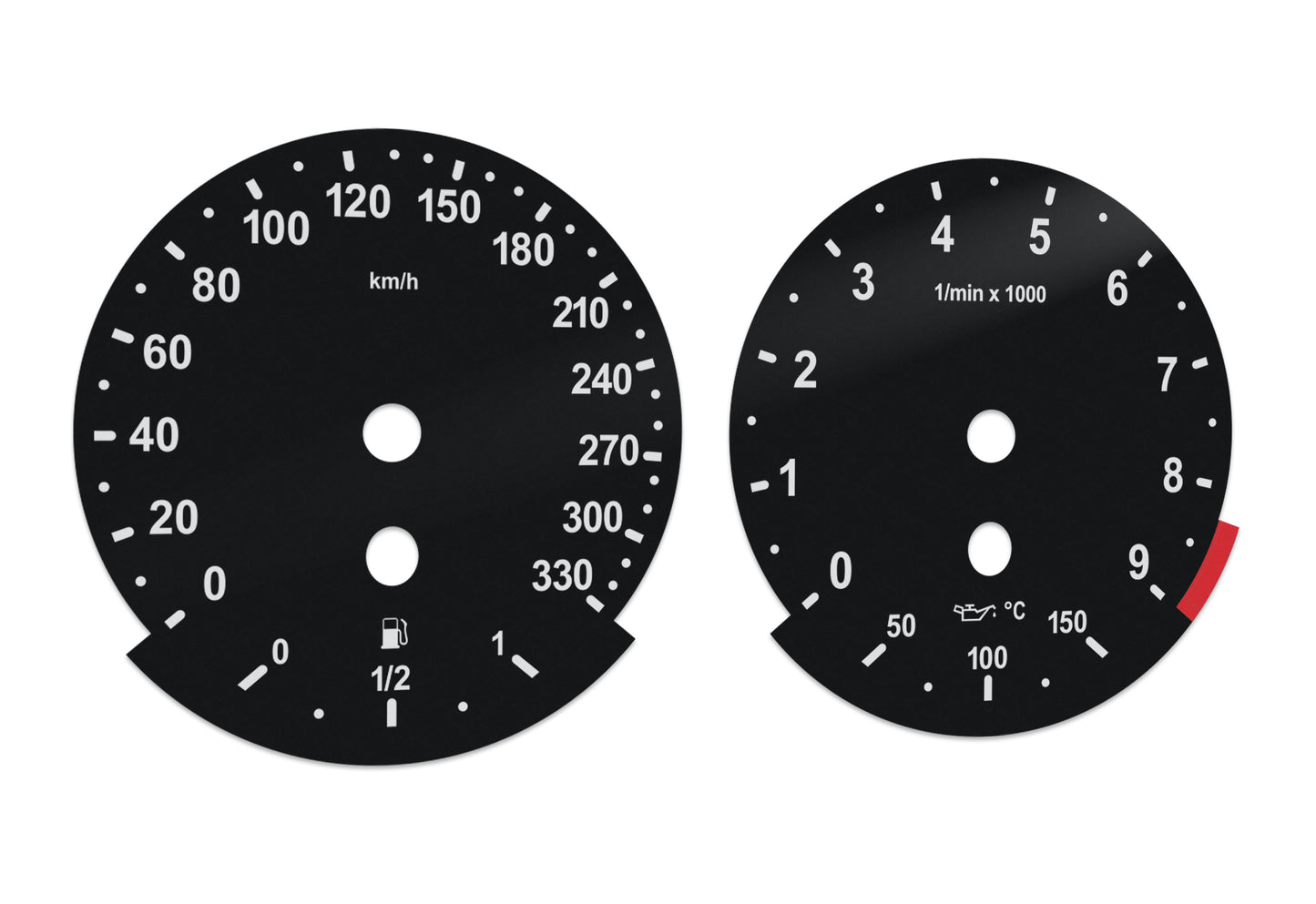 BMW M5/M6 E60, E63, E64 - Speedometer Dials Gauges