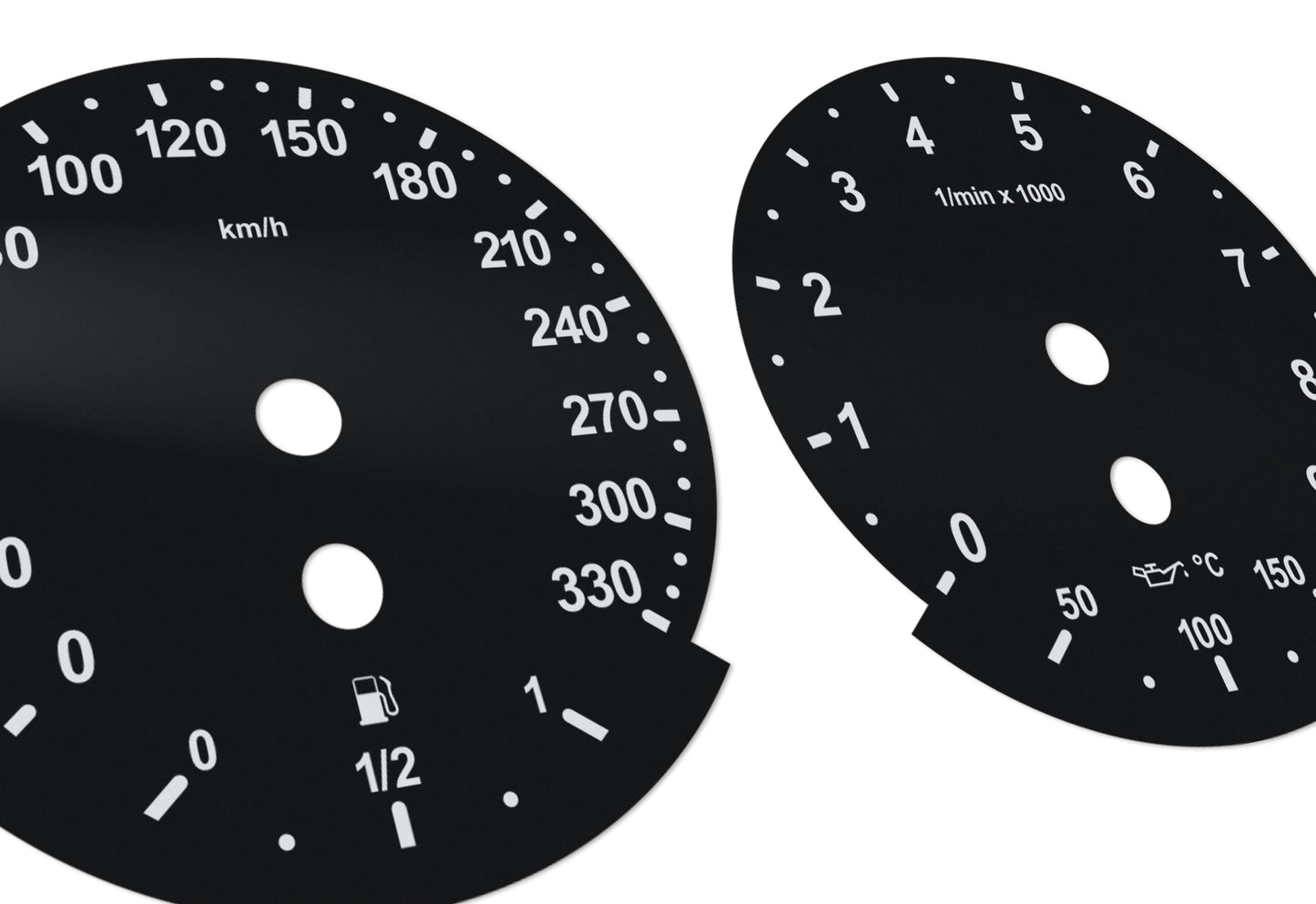 BMW M5/M6 E60, E63, E64 - Speedometer Dials Gauges