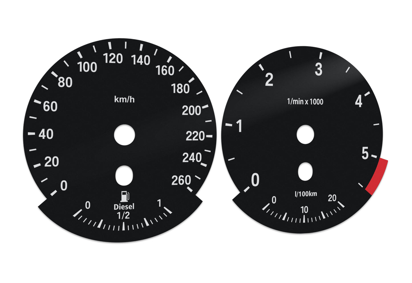 BMW X5 E70 - Speedometer Dials Gauges