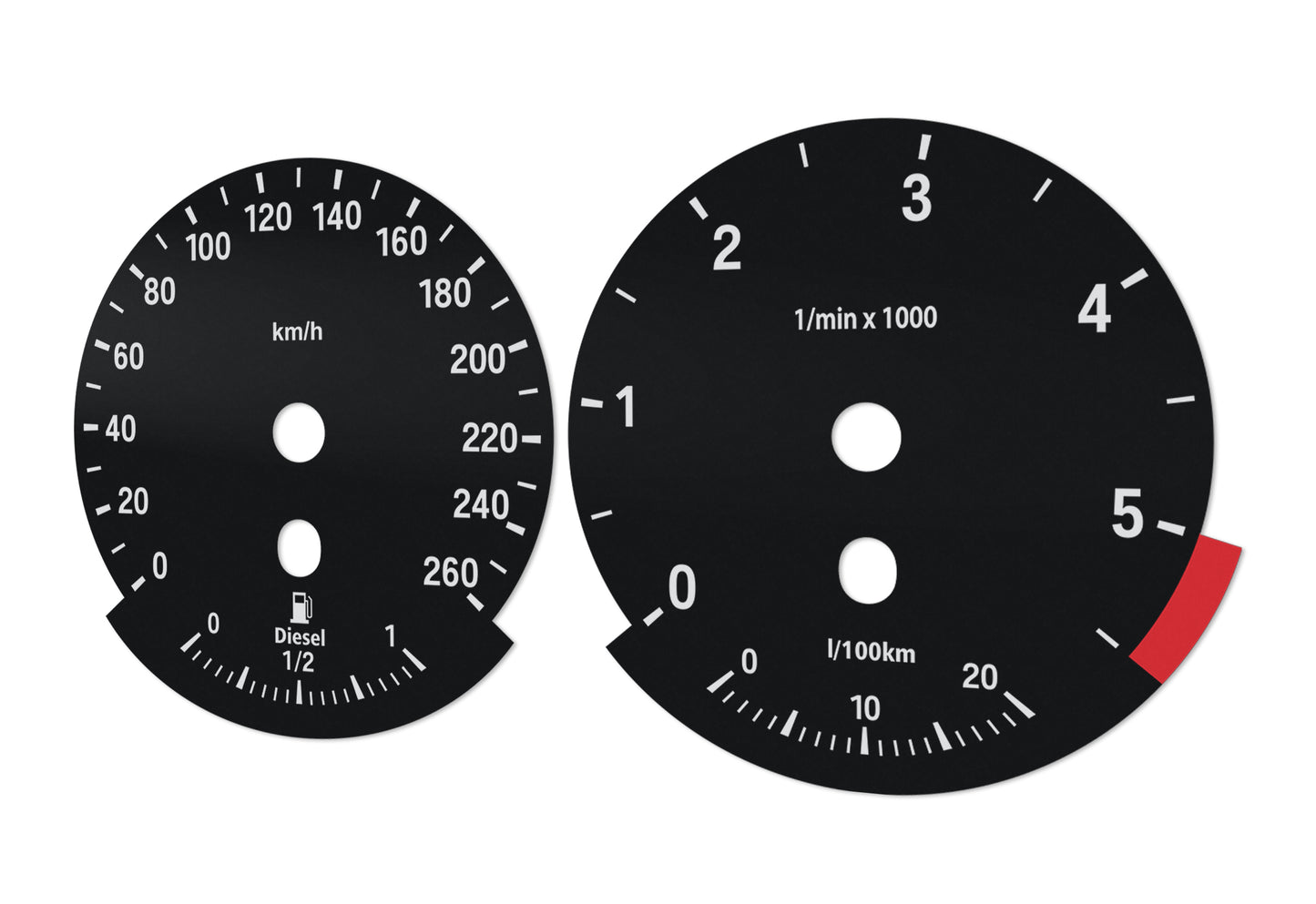 BMW X5 E70 - Speedometer Dials Gauges