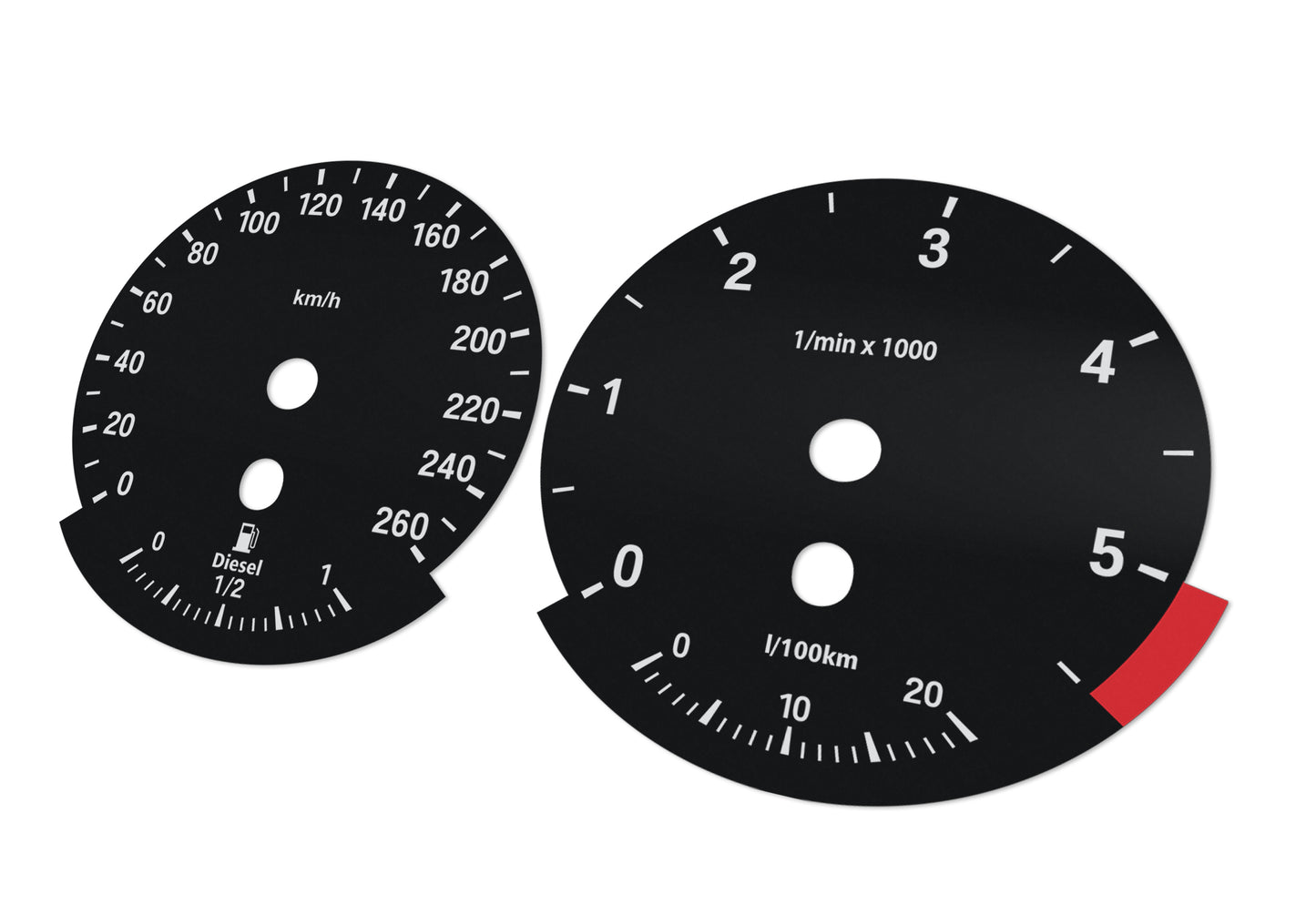 BMW X5 E70 - Speedometer Dials Gauges