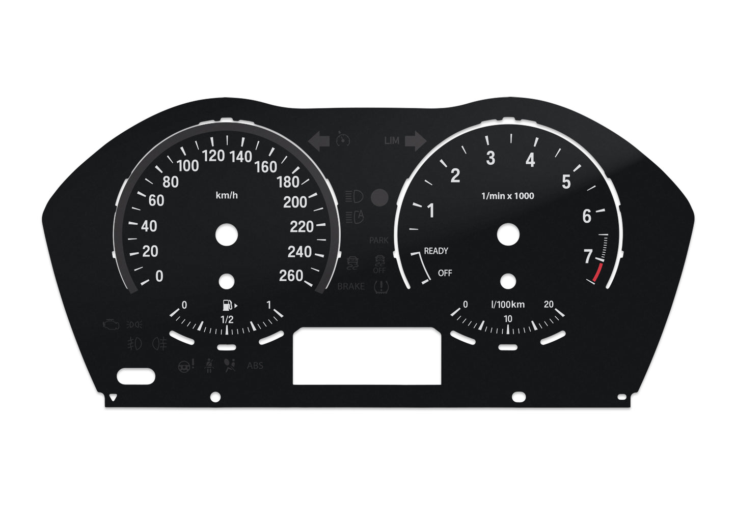 BMW 1, 2, X1 series F model - Speedometer Dials Gauges