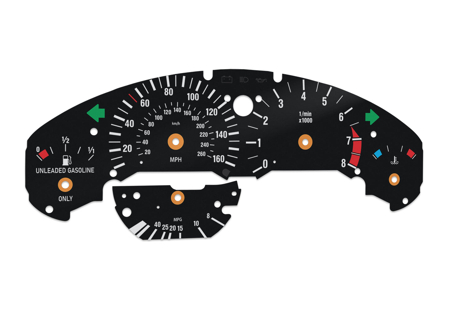 BMW M3 E36 - Speedometer Dials Gauges
