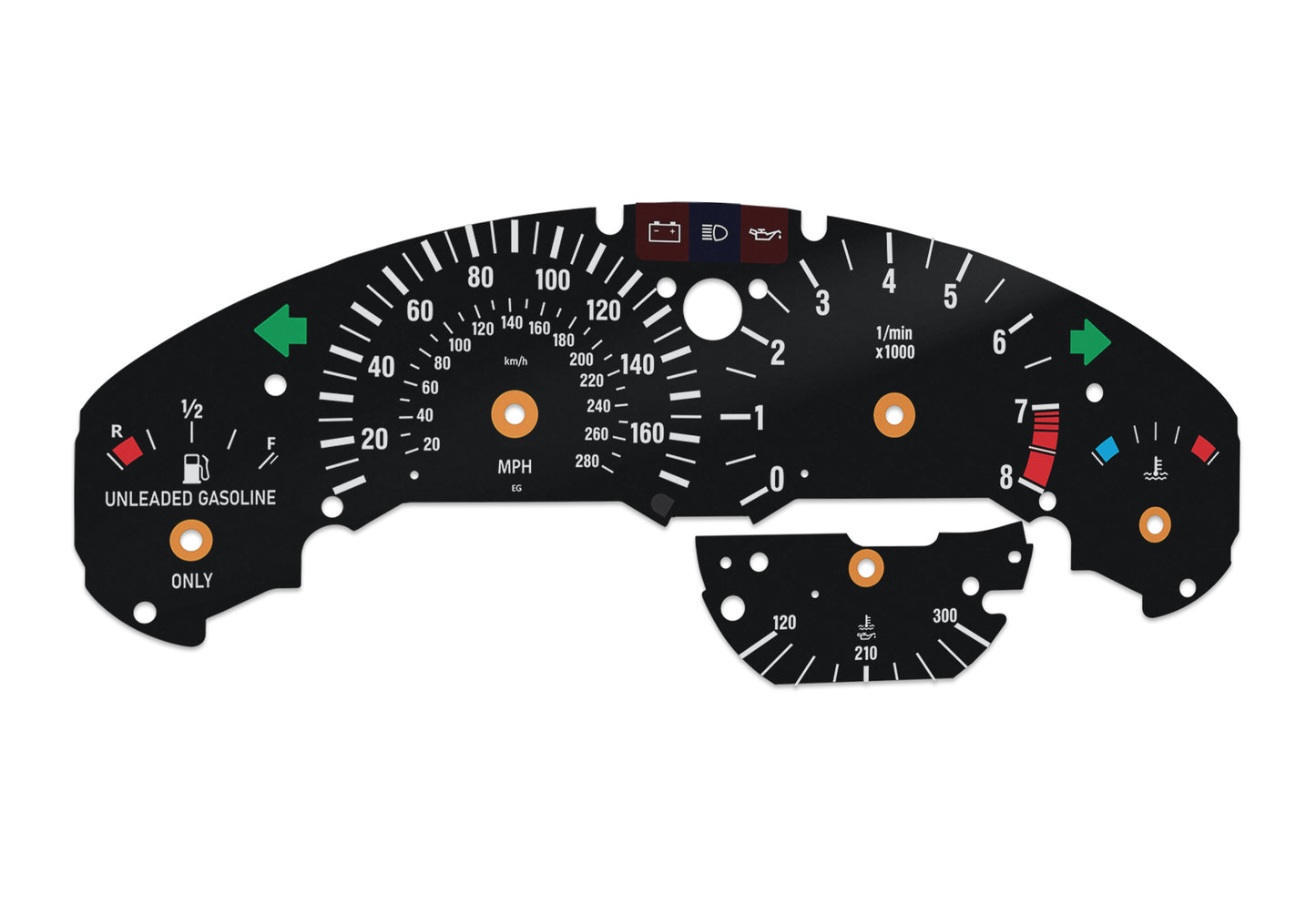 BMW M3 E36 - Speedometer Dials Gauges
