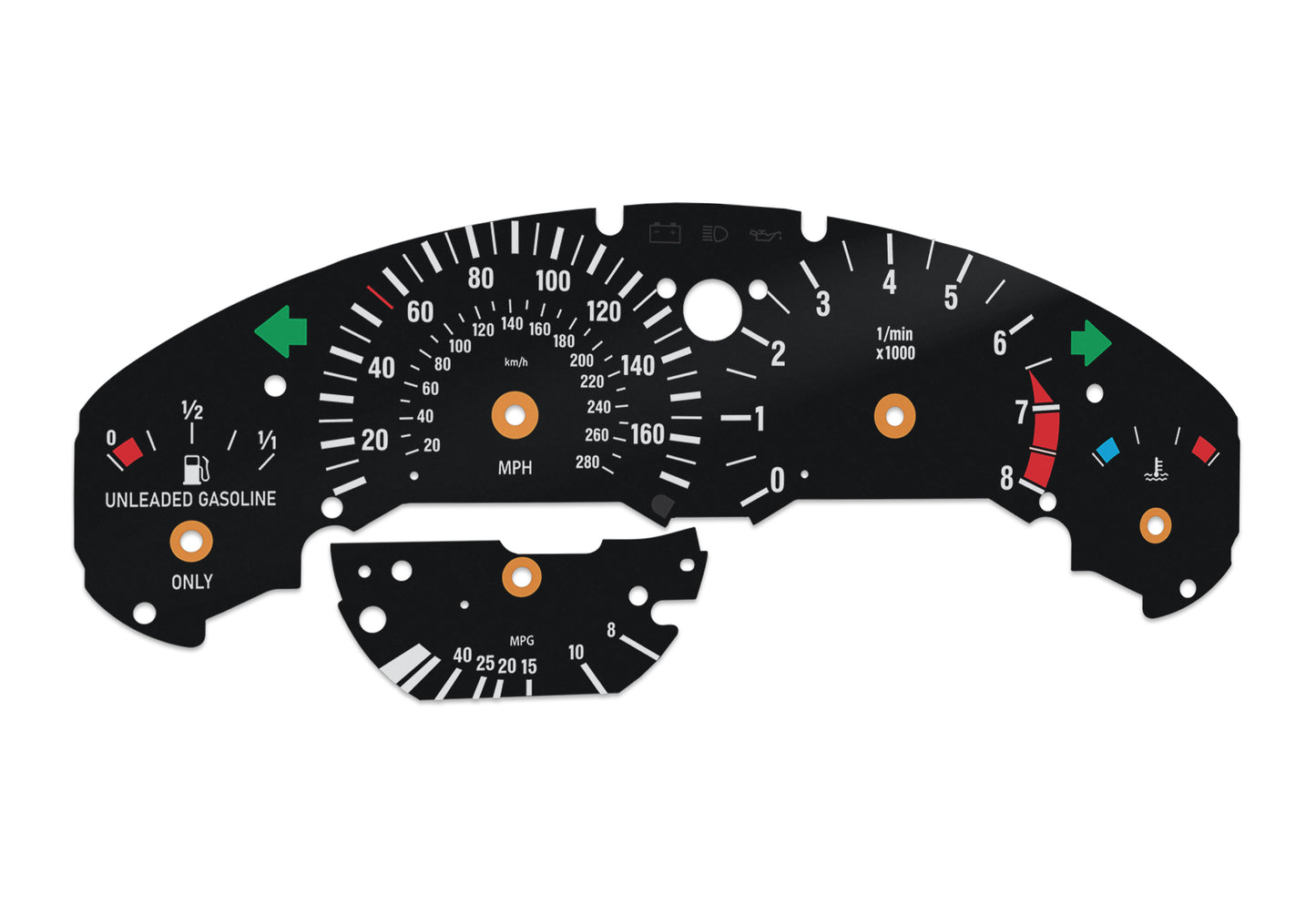 BMW M3 E36 - Speedometer Dials Gauges