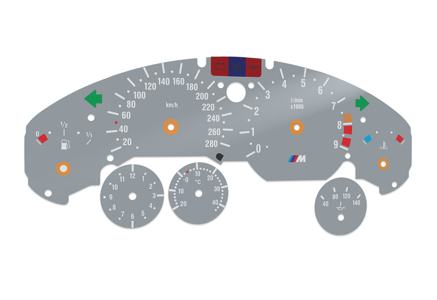 BMW Z3 M - Speedometer Dials Gauges