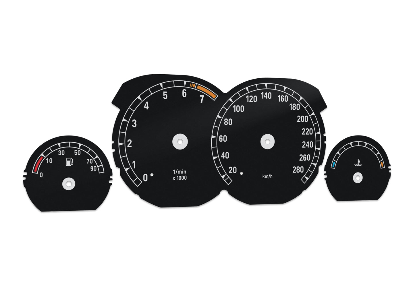 BMW 8 E31 - Speedometer Dials Gauges