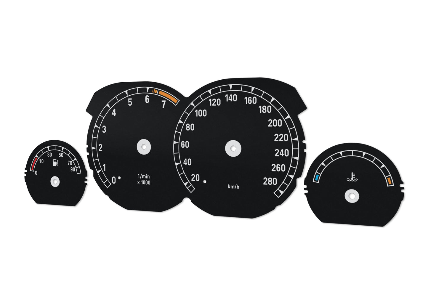 BMW 8 E31 - Speedometer Dials Gauges