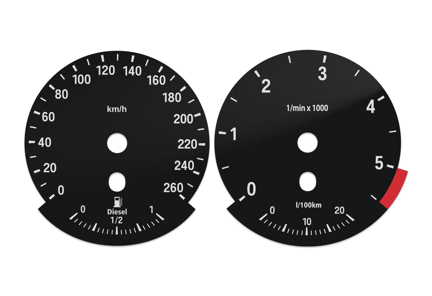 BMW X5 E70 - Speedometer Dials Gauges