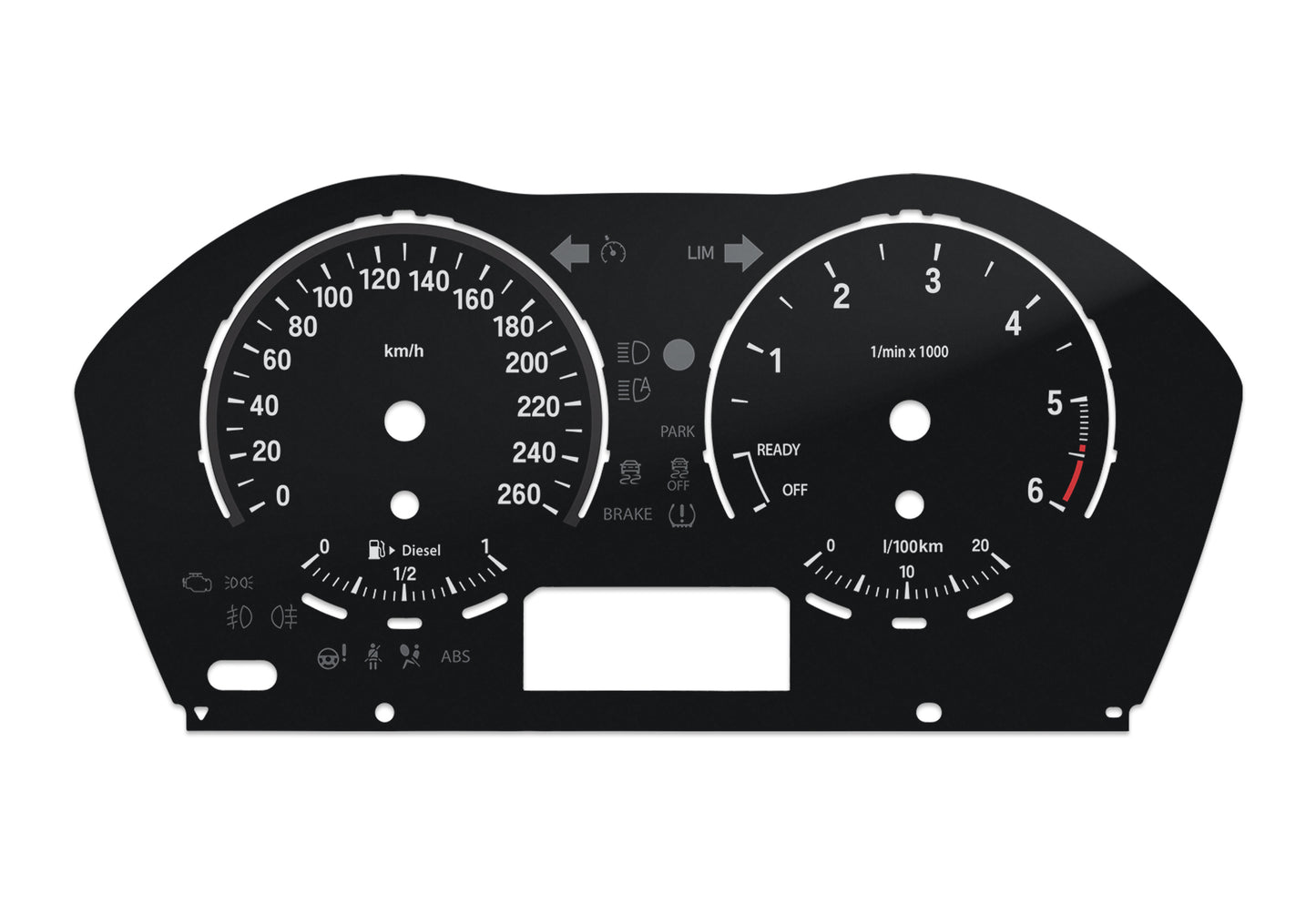 BMW 1, 2, X1 series F model - Speedometer Dials Gauges