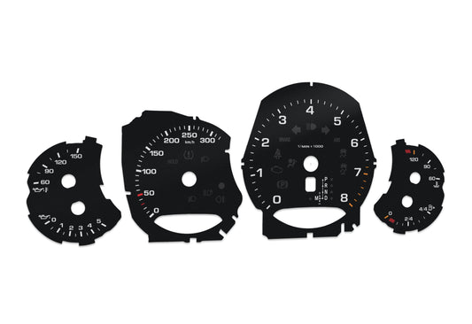 Porsche Carrera 911 991 - Speedometer Dials Gauges