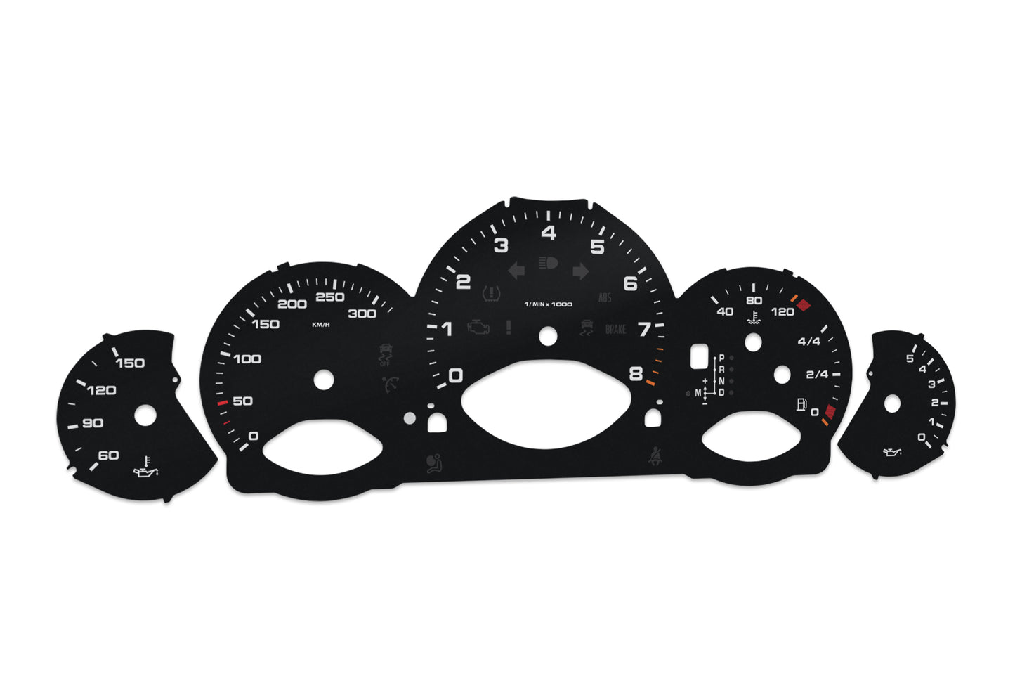 Porsche Carrera 911 997.2 - Speedometer Dials Gauges