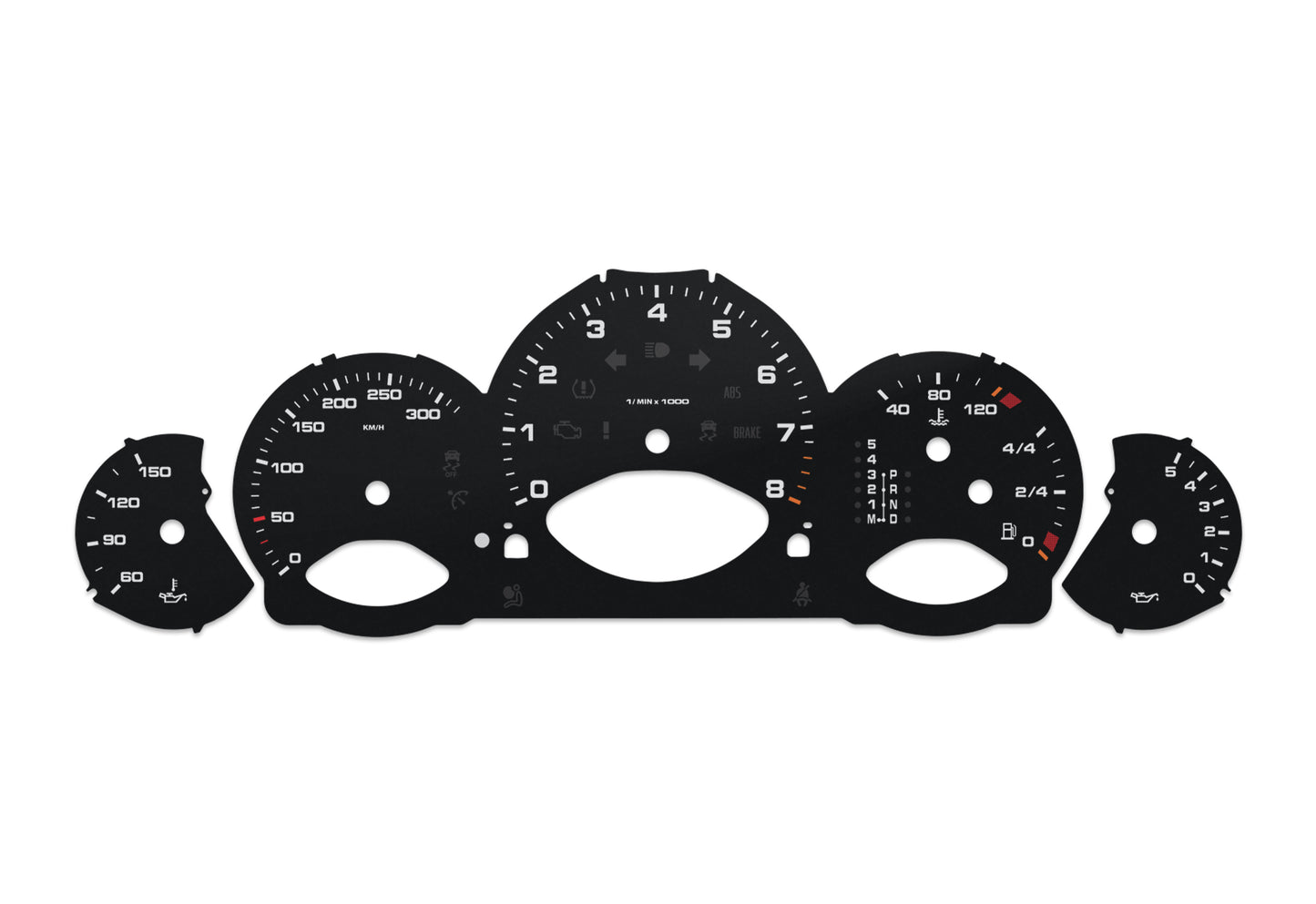 Porsche Carrera 911 997.1 - Speedometer Dials Gauges