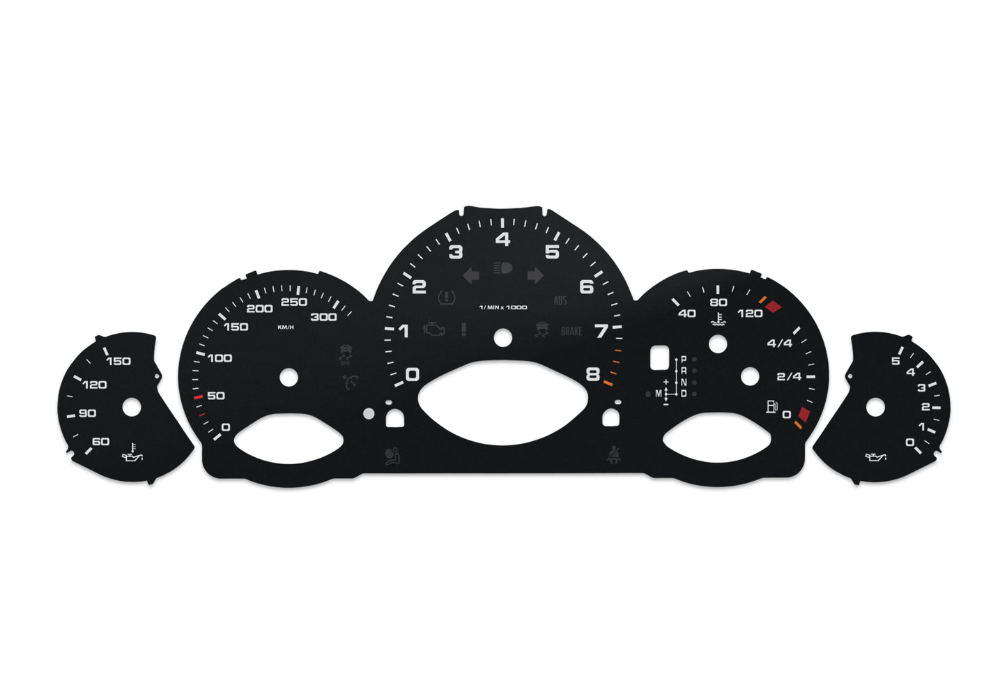 Porsche Carrera 911 997.2 - Speedometer Dials Gauges