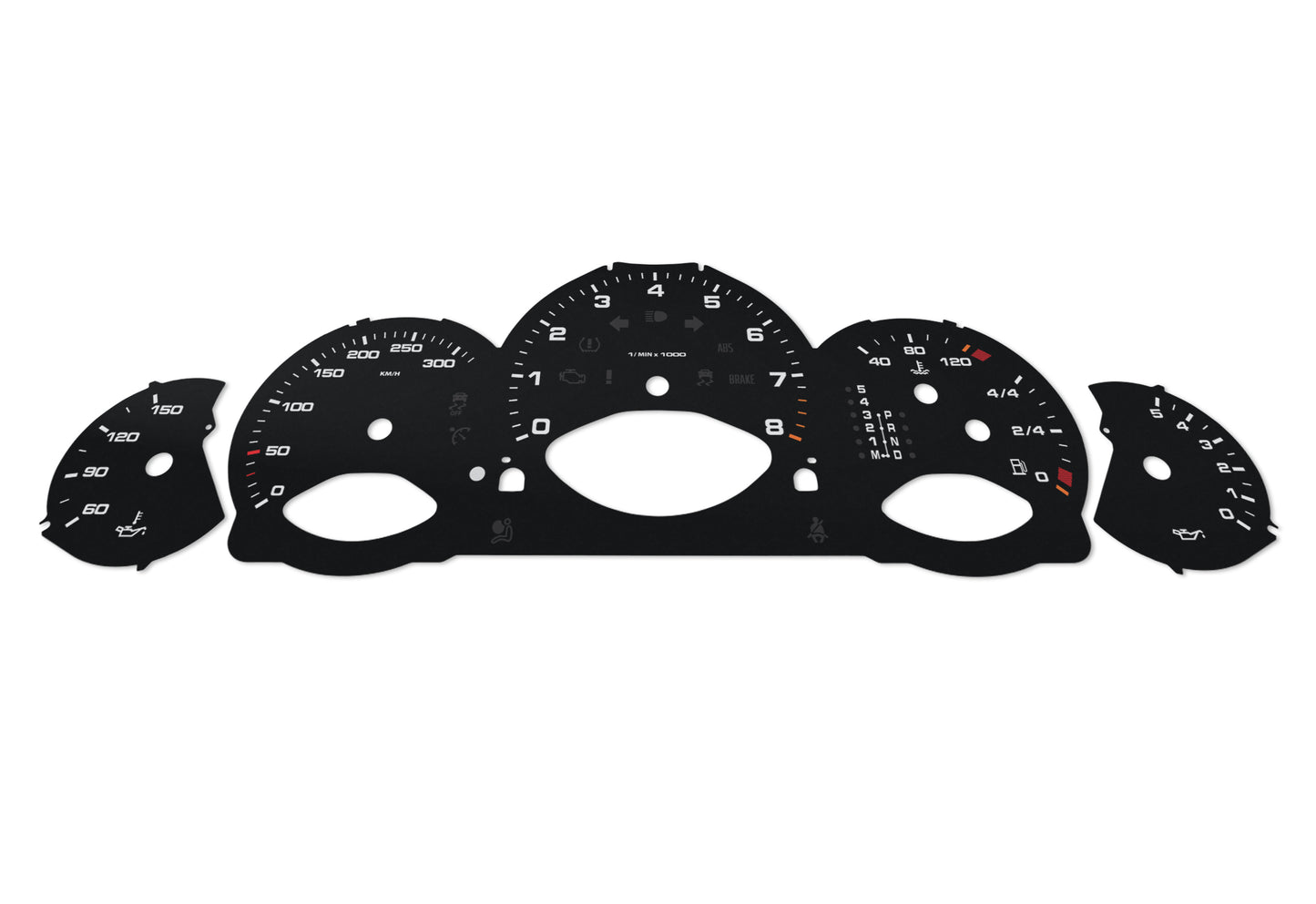 Porsche Carrera 911 997.1 - Speedometer Dials Gauges