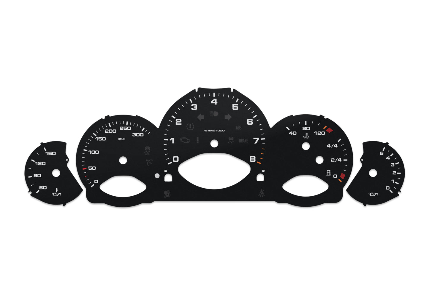 Porsche Carrera 911 997.2 - Speedometer Dials Gauges