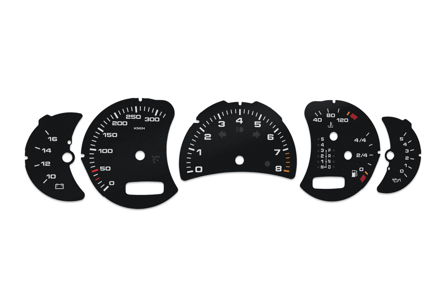 Porsche Carrera 911 996.2 - Speedometer Dials Gauges
