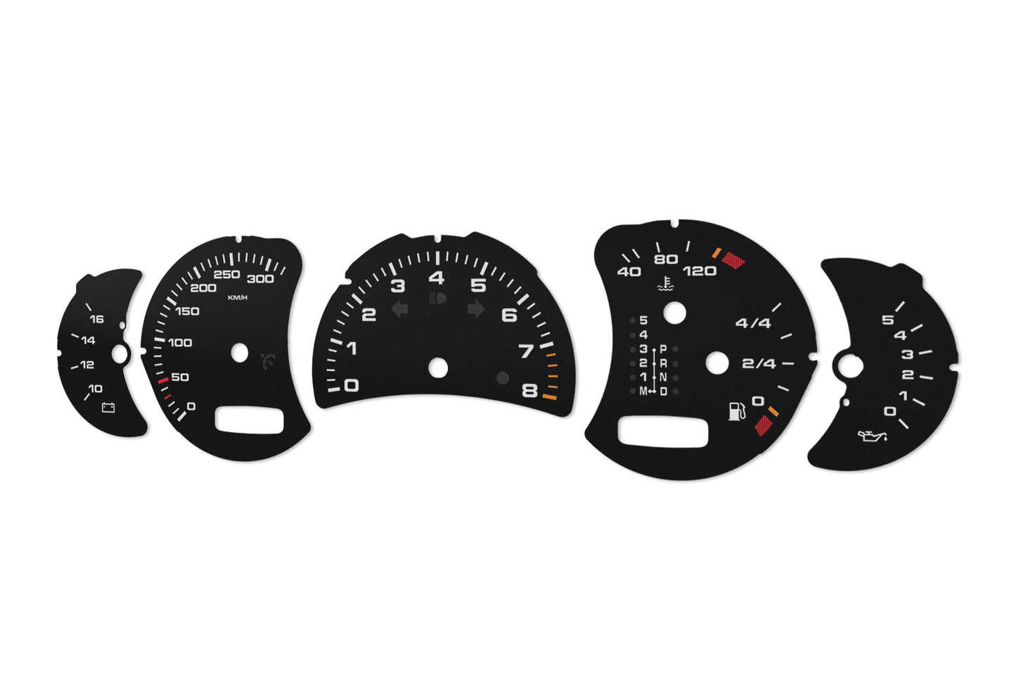 Porsche Carrera 911 996.2 - Speedometer Dials Gauges