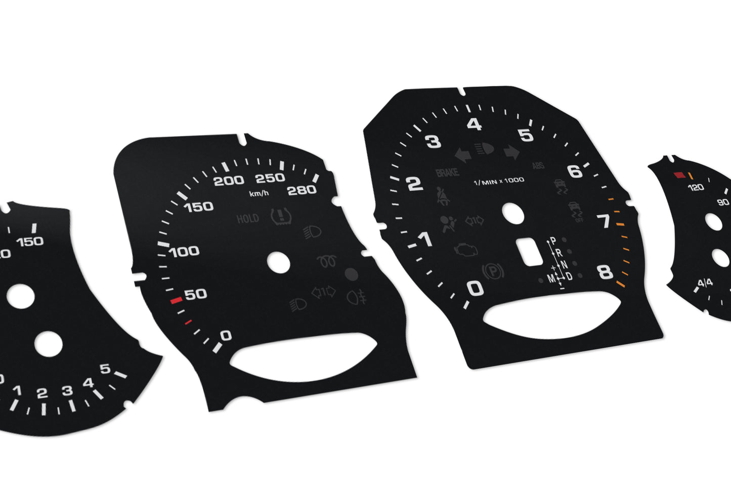 Porsche Cayenne - Speedometer Dials Gauges