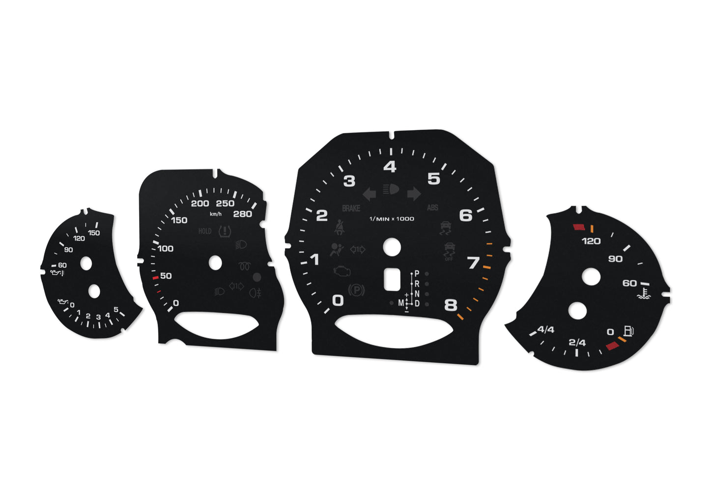 Porsche Cayenne - Speedometer Dials Gauges