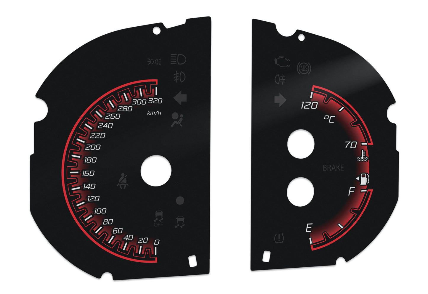 Dodge Durango SRT - Speedometer Dials Gauges