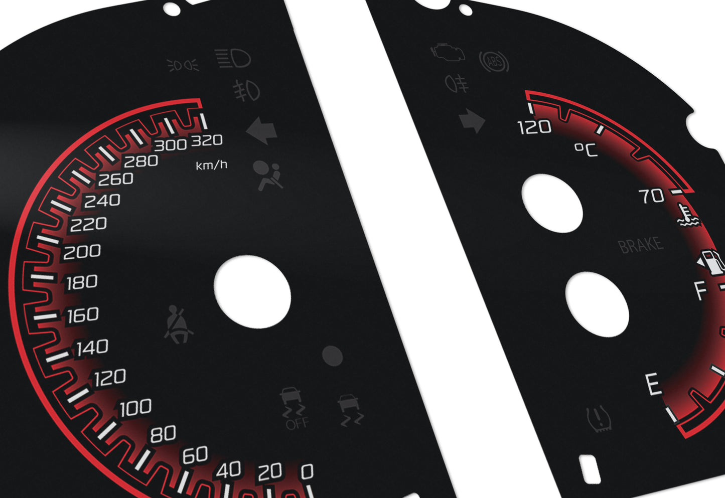 Dodge Durango SRT - Speedometer Dials Gauges