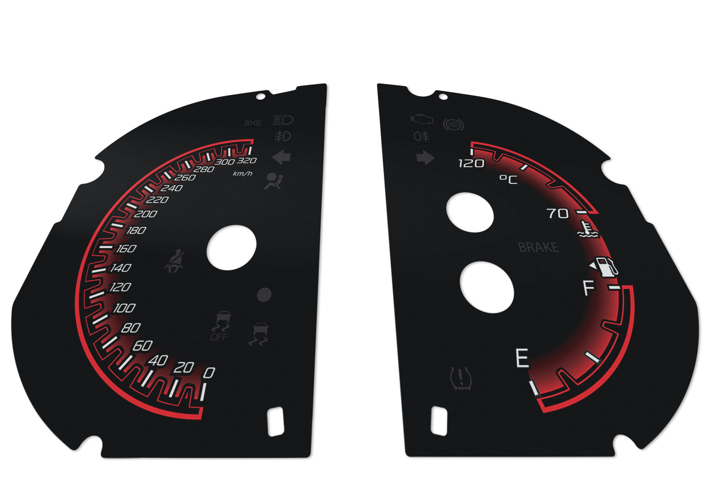 Dodge Durango SRT - Speedometer Dials Gauges