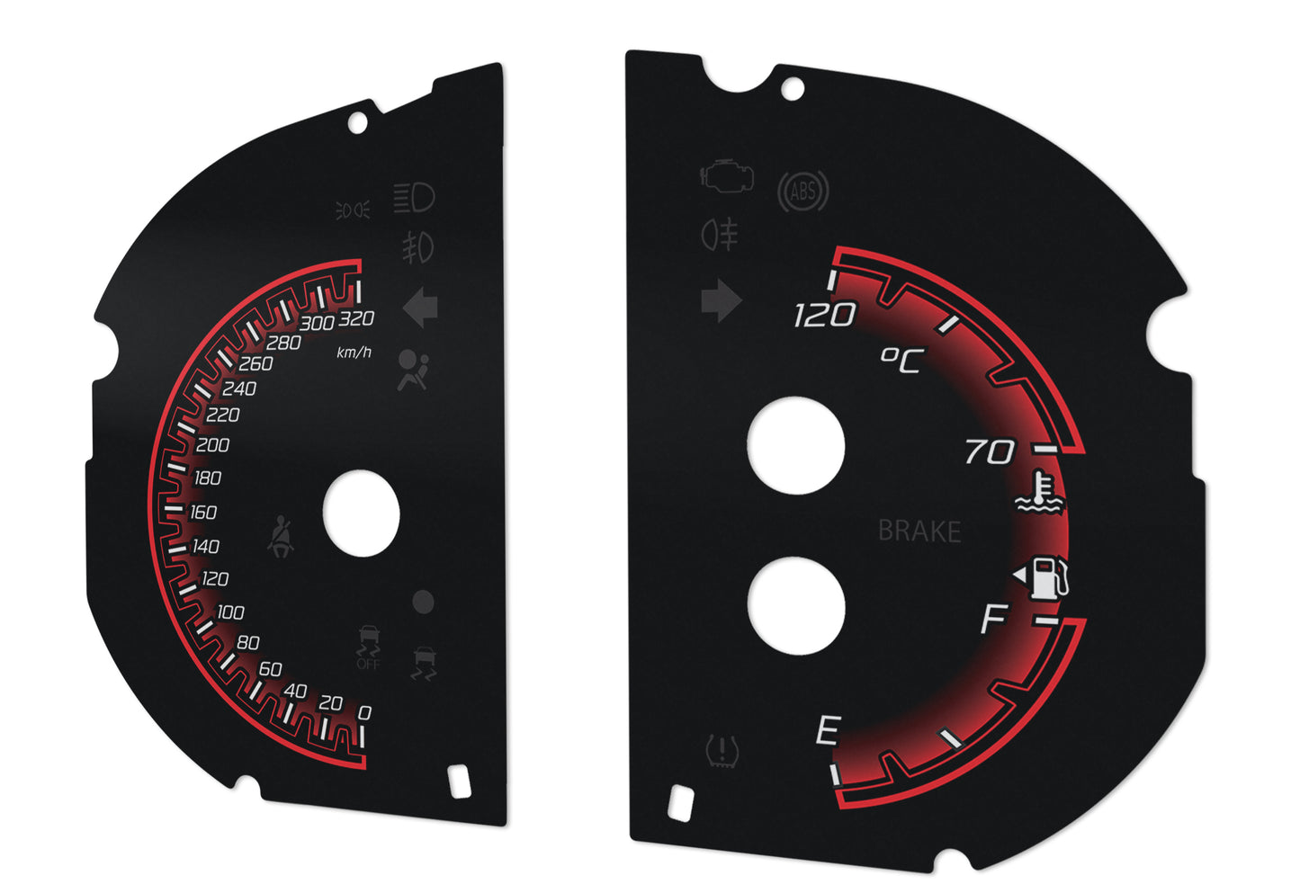 Dodge Durango SRT - Speedometer Dials Gauges