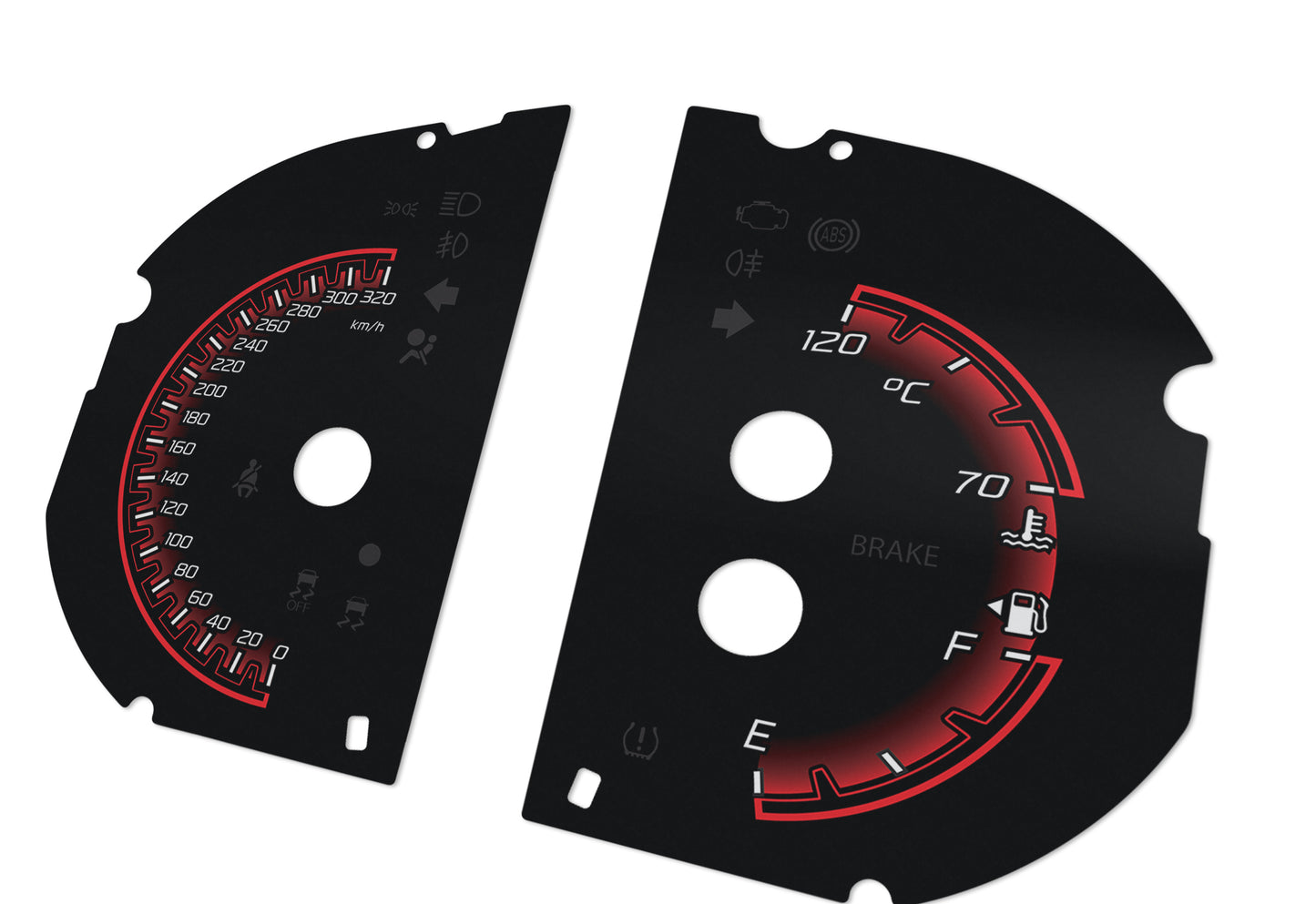 Dodge Durango SRT - Speedometer Dials Gauges