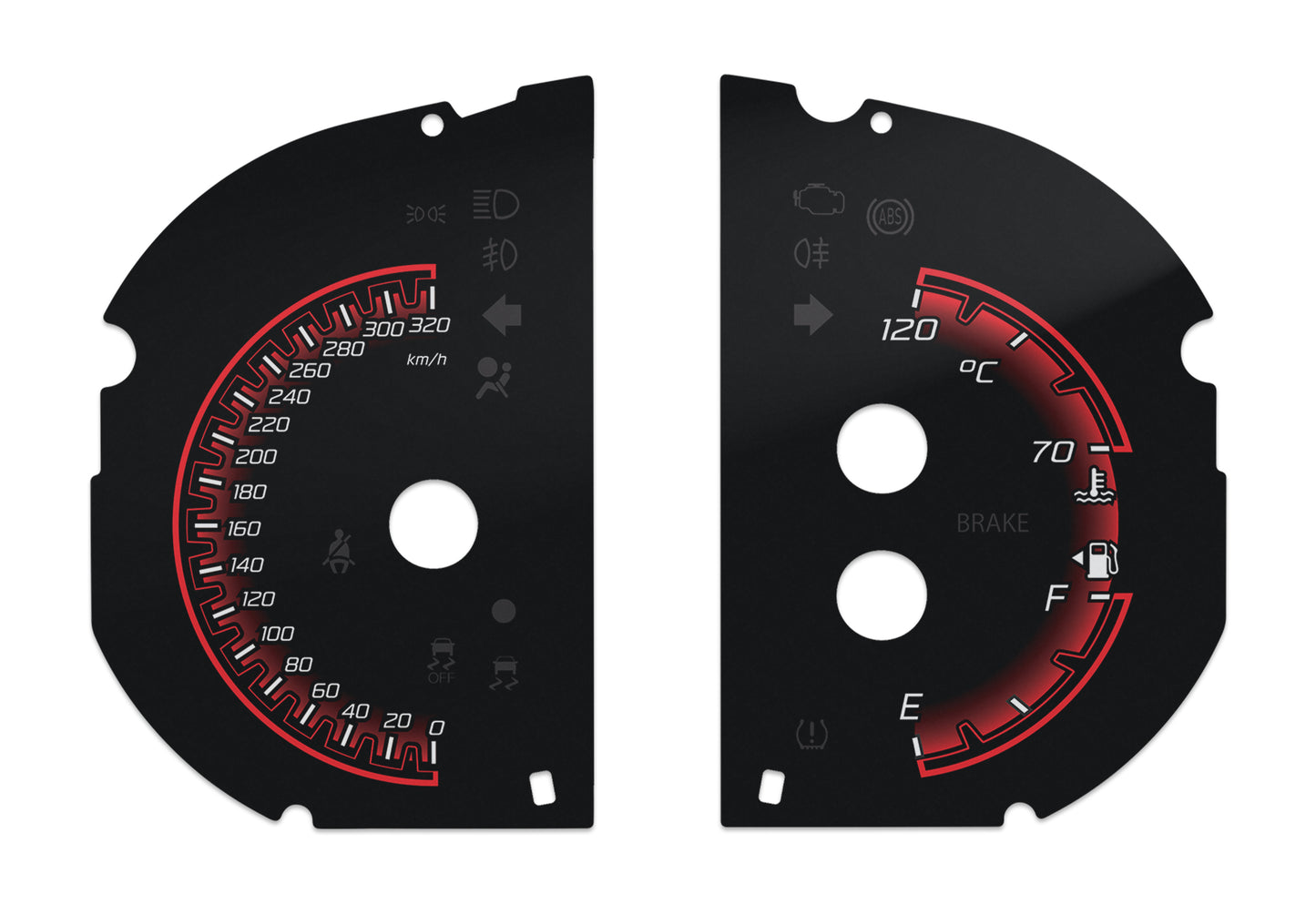 Dodge Durango SRT - Speedometer Dials Gauges