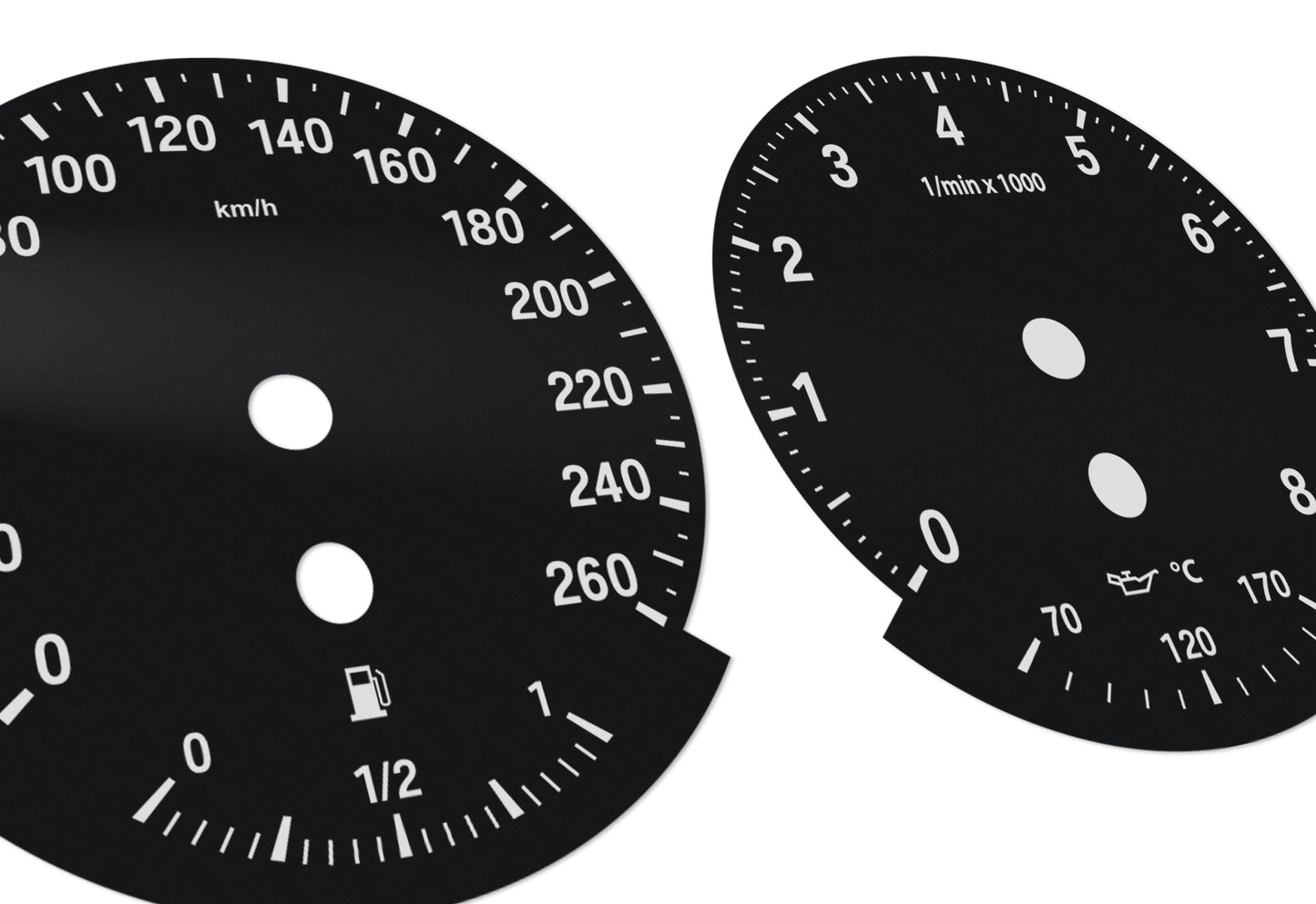 BMW E90, E91, E92, E93 - Speedometer Dials Gauges