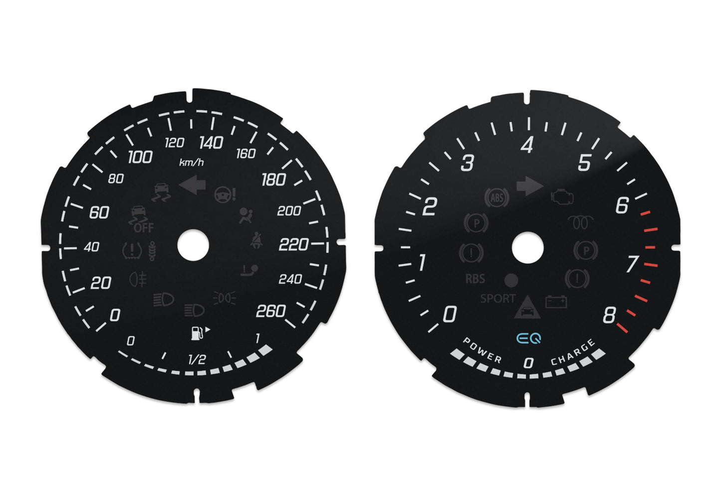 Mercedes-Benz CLS W257 EQ - Speedometer Dials Gauges