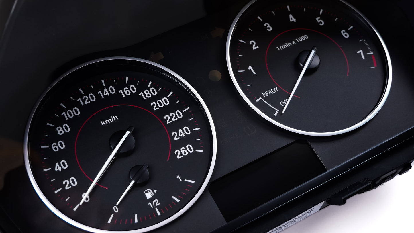 BMW 1, 2, X1 series Sport F model - Speedometer Dials Gauges