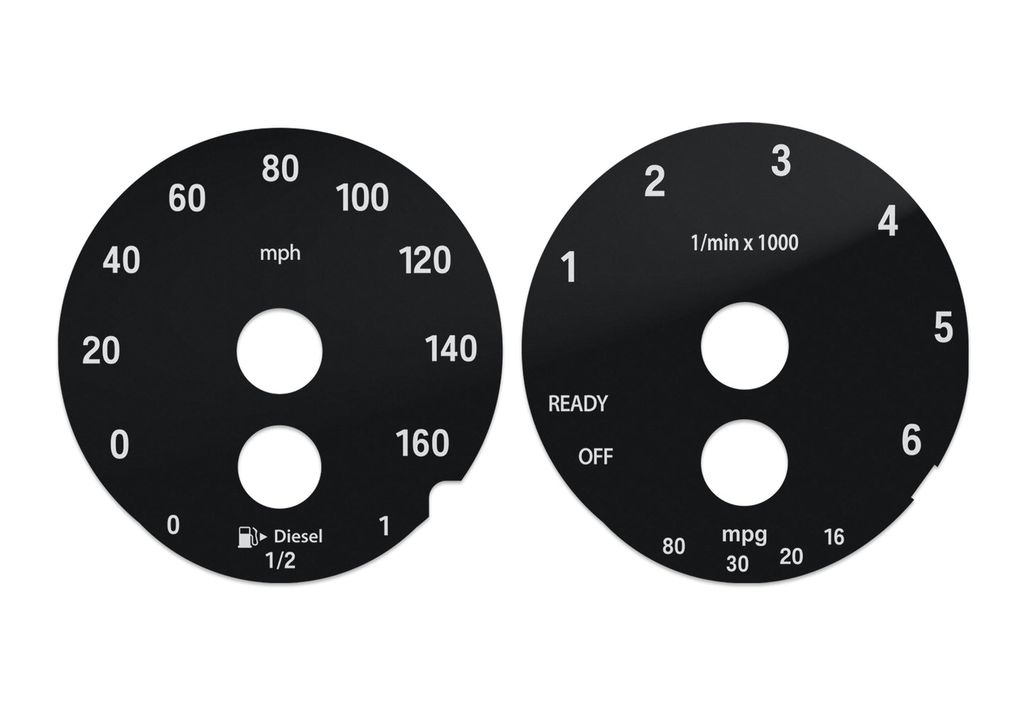 BMW 1/2- series, X1, X2 F model LCI - Speedometer Dials Gauges