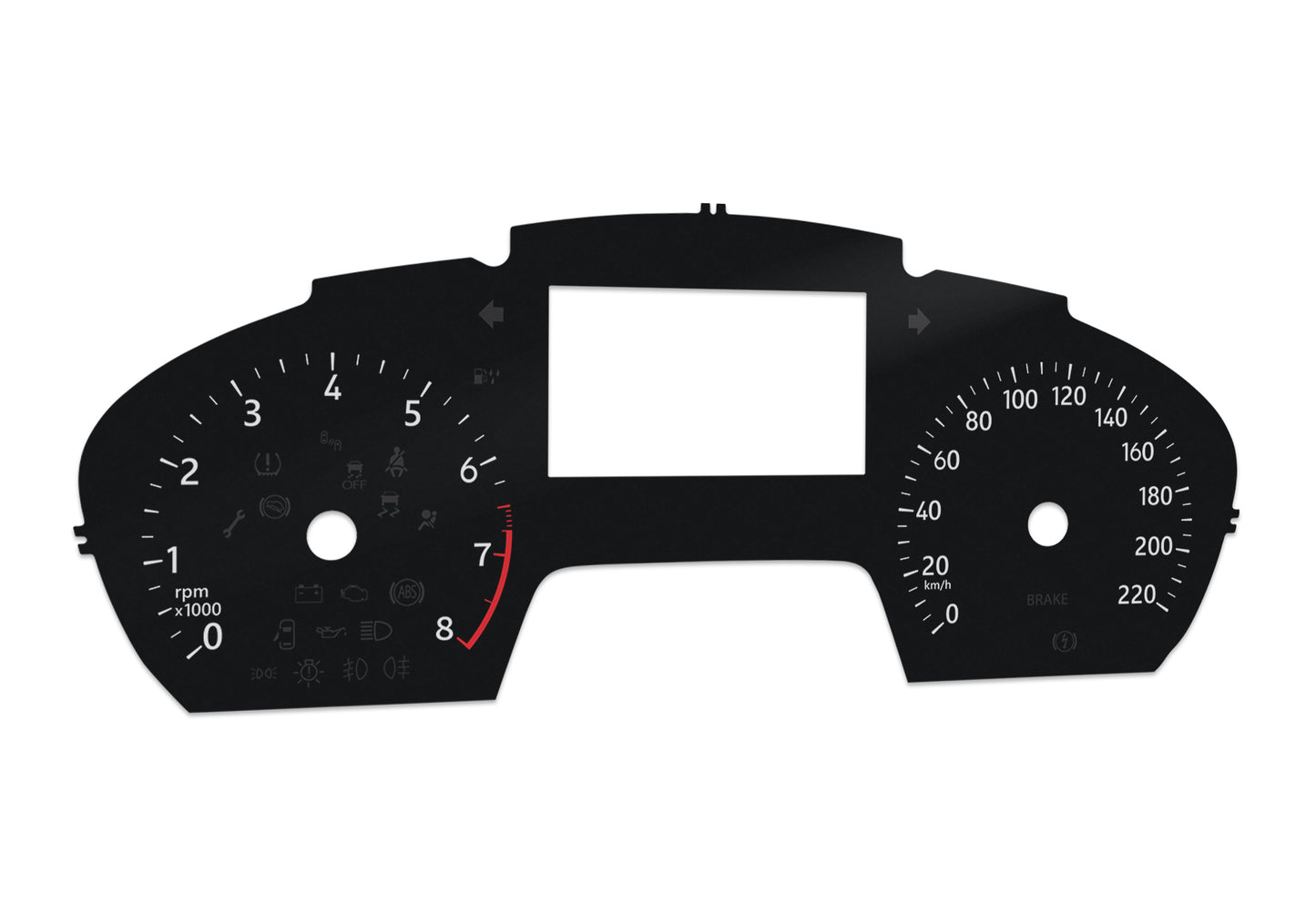Ford Kuga - Speedometer Dials Gauges