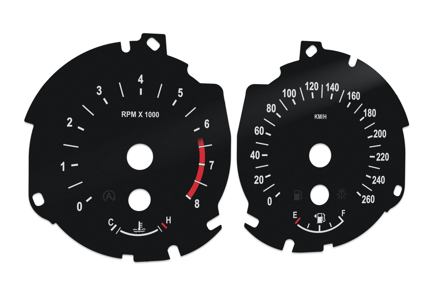 Ford Edge V3 - Speedometer Dials Gauges
