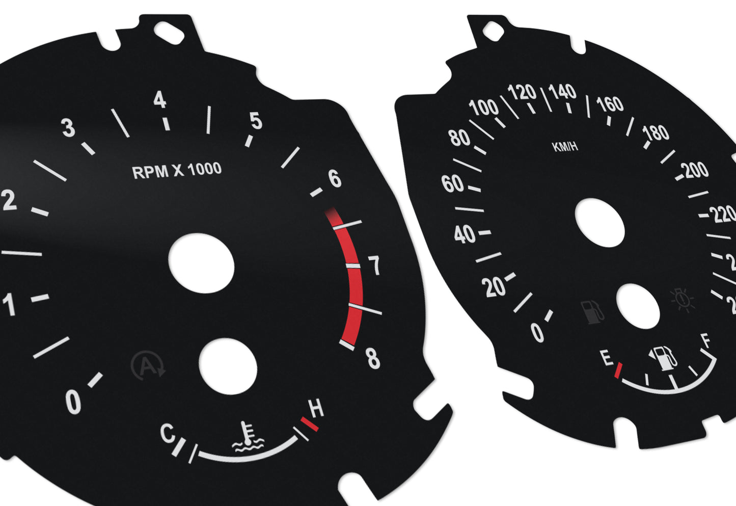 Ford Edge V3 - Speedometer Dials Gauges