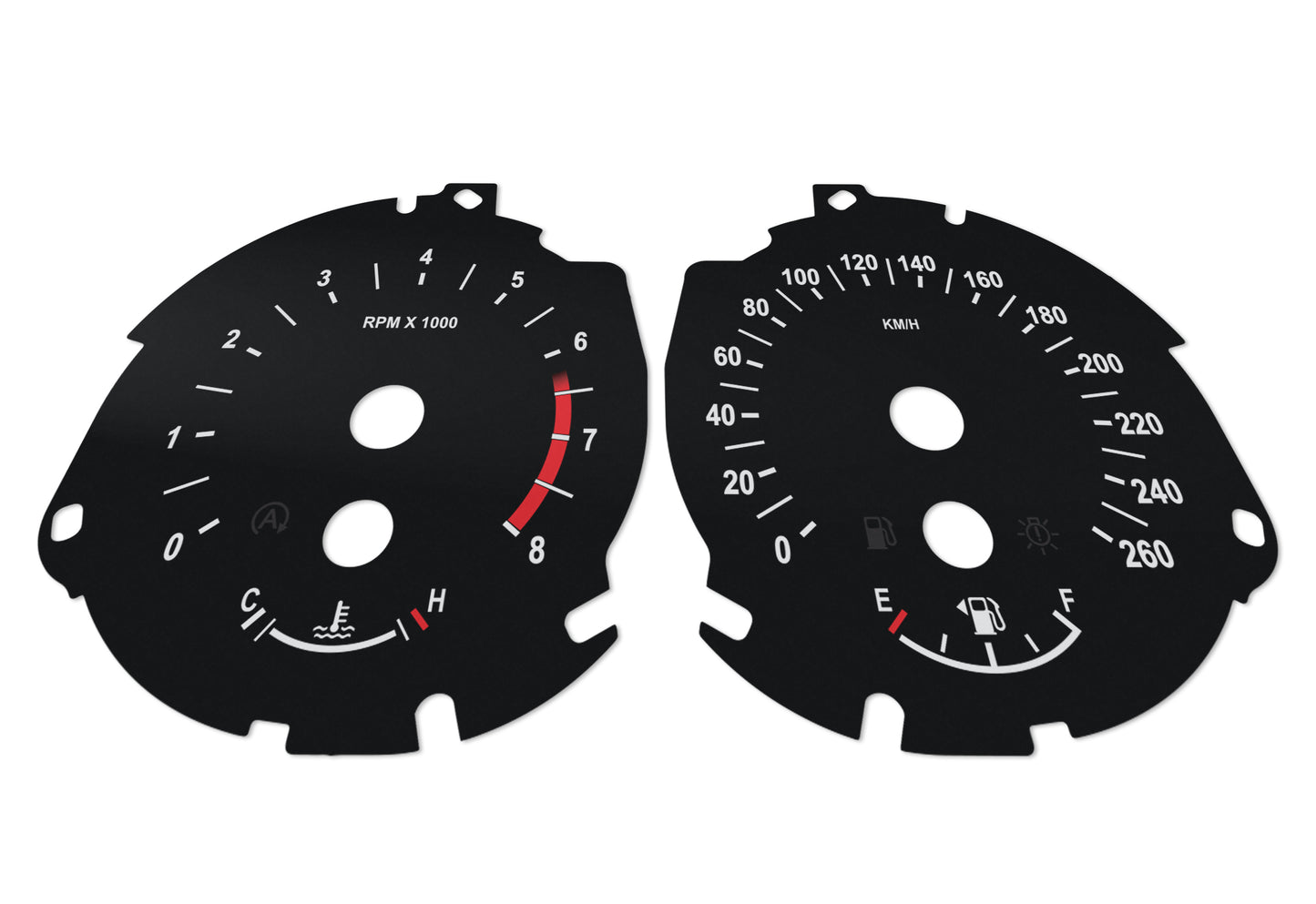 Ford Edge V3 - Speedometer Dials Gauges