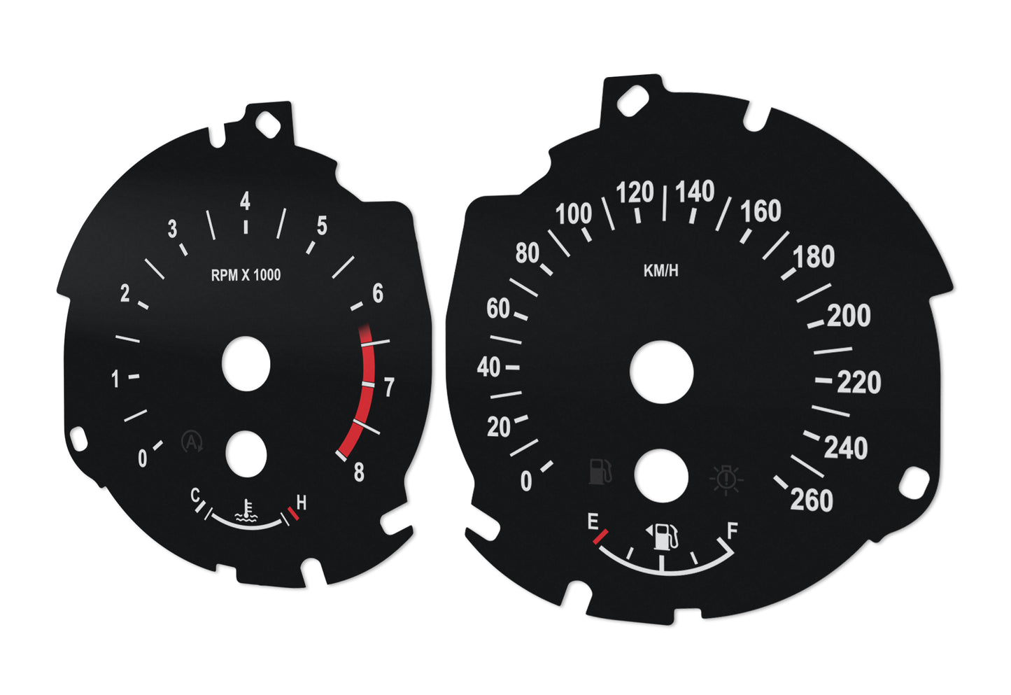 Ford Edge V3 - Speedometer Dials Gauges