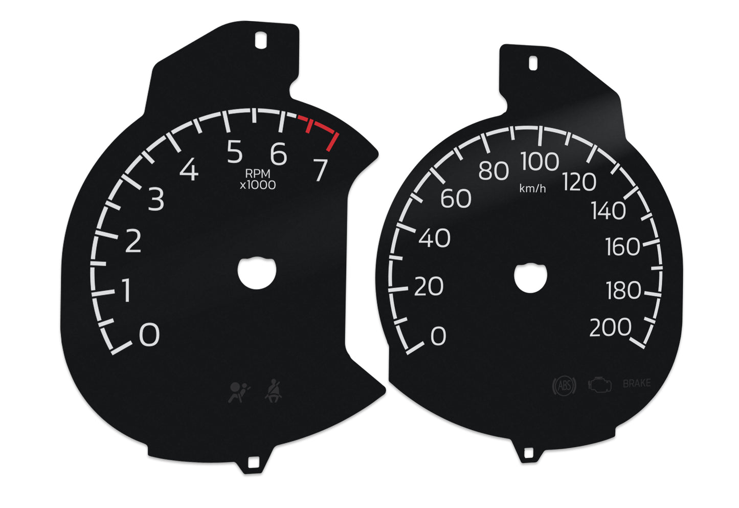 Ford F-150 V4 - Speedometer Dials Gauges