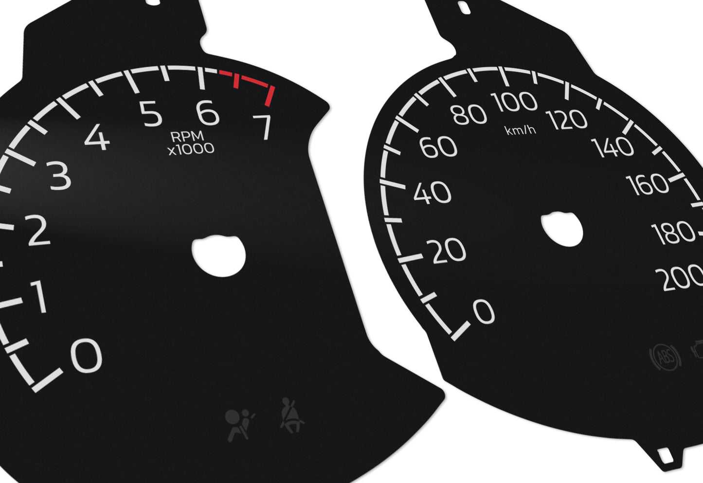 Ford F-150 V4 - Speedometer Dials Gauges