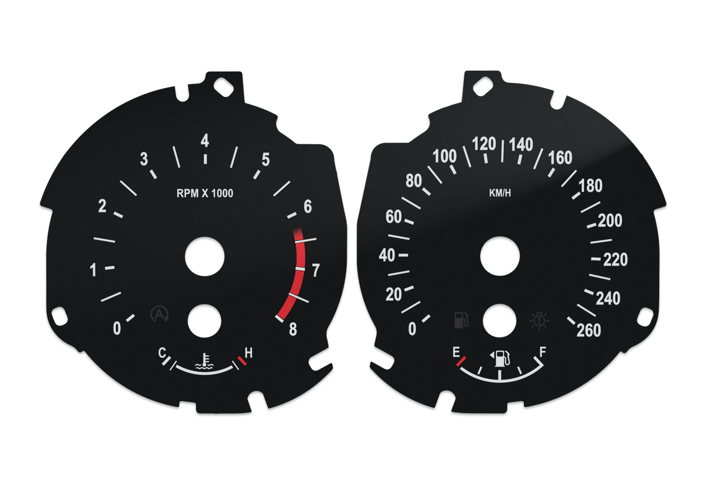Ford Edge V3 - Speedometer Dials Gauges