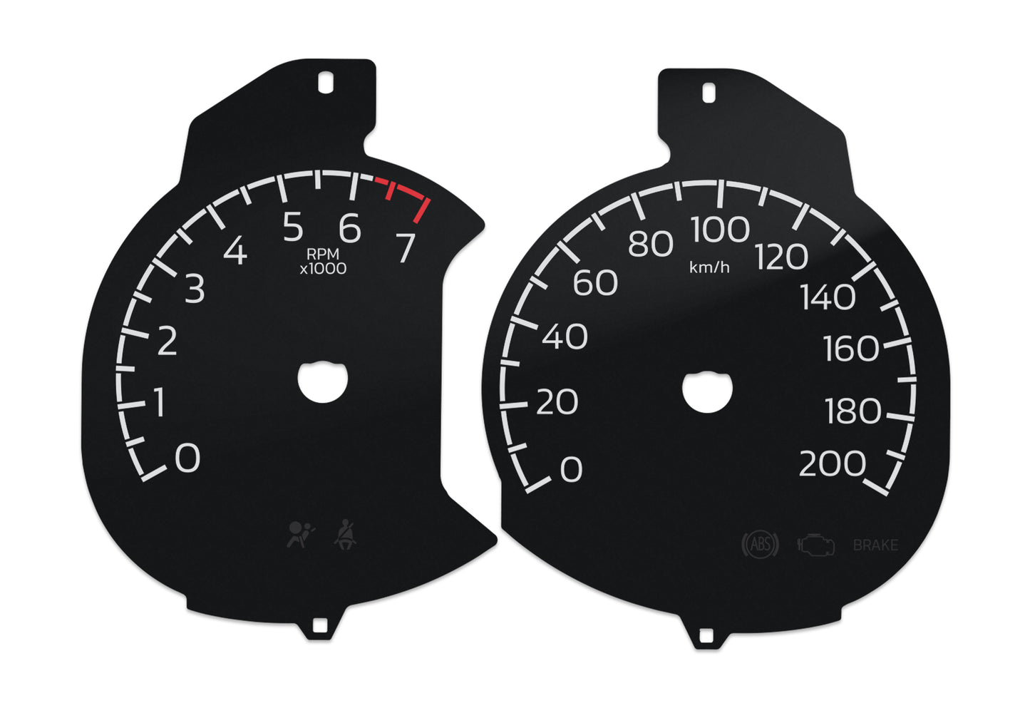 Ford F-150 V4 - Speedometer Dials Gauges